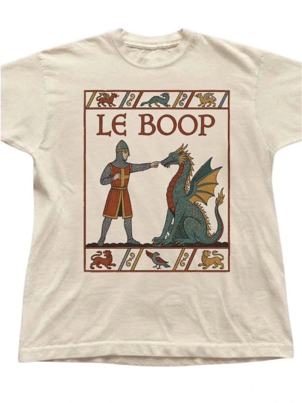 Le Boop shirt, Medieval Fantasy Humor tshirt, gift for book lovers